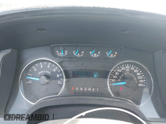 2014 Ford F-150 XL with VIN 1FTFW1EF6EKF96285, listed as a IAAI auction lot 42059897 with 144,860 mi miles and . Bid and sale history available at carsss.com. Image 7.