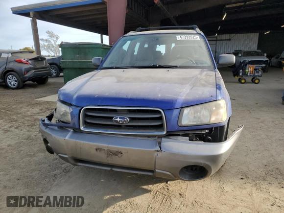 2003 Subaru Forester XS with VIN JF1SG65693H743868, listed as a Copart auction lot 47392625 with 257,019 mi miles and Salvage Title. Bid and sale history available at carsss.com. Image 5.