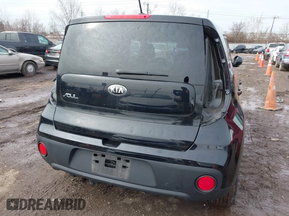 2018 Kia Soul with VIN KNDJN2A20J7593031, listed as a IAAI auction lot 41687316 with 26,133 mi miles. Bid and sale history available at carsss.com. Image 17.