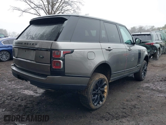 2019 Land Rover Range Rover HSE with VIN SALGS2SV4KA519345, listed as a IAAI auction lot 41825924 with 91,450 mi miles and . Bid and sale history available at DreamBid. Image 4.
