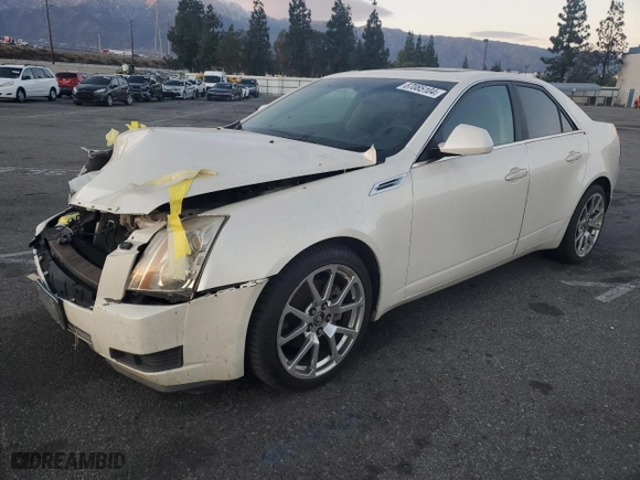 2009 Cadillac CTS RWD w/1SB with VIN 1G6DU57V390158563, listed as a Copart auction lot 87085104 with 96,244 mi miles and Salvage Title. Bid and sale history available at carsss.com. Image 1.