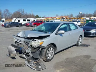 2013 Toyota Corolla L with VIN 2T1BU4EE5DC044497, listed as a IAAI auction lot 41654041 with 168,870 mi miles and . Bid and sale history available at DreamBid. Image 17.