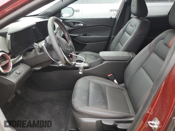 2024 Chevrolet Trax 2RS with VIN KL77LJE25RC007850, listed as a Copart auction lot 46235095 with 13,904 mi miles and Salvage Title. Bid and sale history available at DreamBid. Image 7.