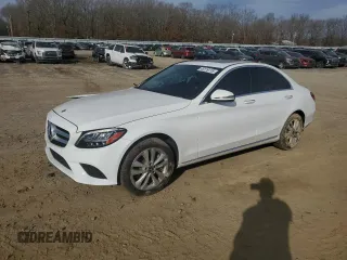 2019 Mercedes-Benz C C 300 with VIN 55SWF8EB9KU291652, listed as a Copart auction lot 43119115 with Not Provided miles and Salvage Title. Bid and sale history available at carsss.com. Image 1.