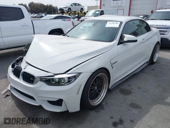 2018 BMW M4 with VIN WBS4Z9C55JED22846, listed as a IAAI auction lot 41688200 with 85,352 mi miles and . Bid and sale history available at DreamBid. Image 17.
