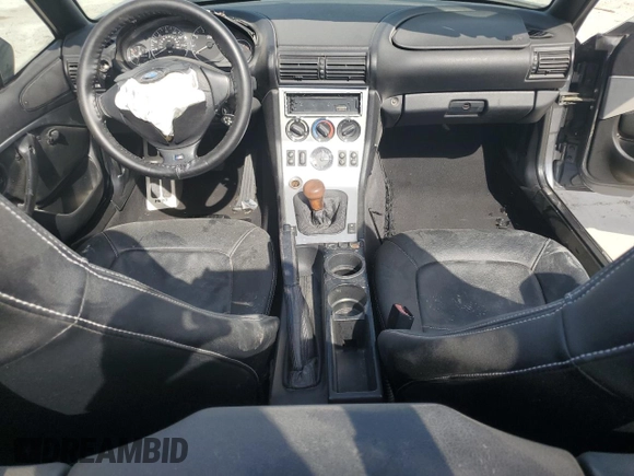 2000 BMW Z3 2.8 with VIN 4USCH3348YLF43514, listed as a Copart auction lot 49419295 with 139,107 mi miles and Salvage title. Bid and sale history available at DreamBid. Image 8.