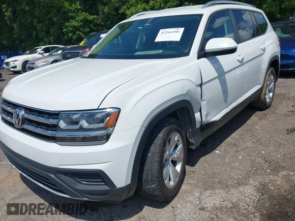 2018 Volkswagen Atlas S с VIN 1V2AP2CA6JC532528, выставлен на аукционе IAAI как лот 42264306 с пробегом 93 199 миль миль и . История ставок и продаж доступна на DreamBid. Изображение 6.