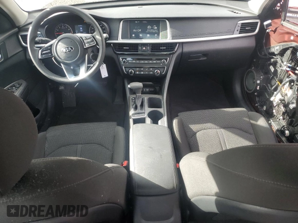 2019 Kia Optima LX with VIN 5XXGT4L39KG308417, listed as a Copart auction lot 45758535 with 33,429 mi miles and Salvage Title. Bid and sale history available at carsss.com. Image 8.