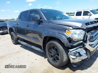 2017 Toyota Tundra SR5 with VIN 5TFEM5F1XHX112749, listed as a IAAI auction lot 42395637 with 99,082 mi miles and . Bid and sale history available at DreamBid. Image 1.