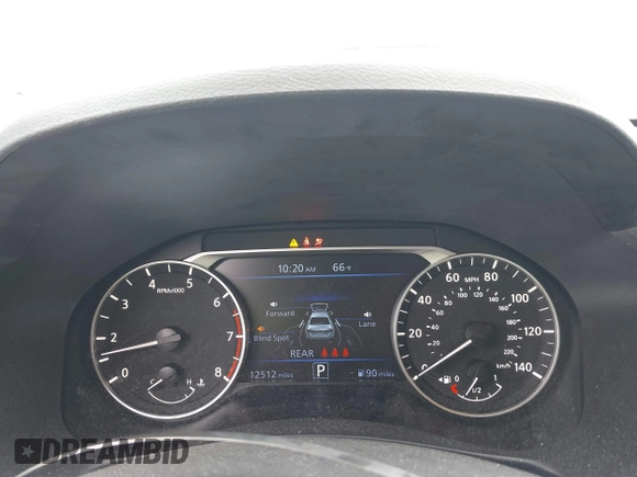 2024 Nissan Altima SV with VIN 1N4BL4DV8RN331363, listed as a IAAI auction lot 42423186 with 12,512 mi miles and . Bid and sale history available at DreamBid. Image 7.