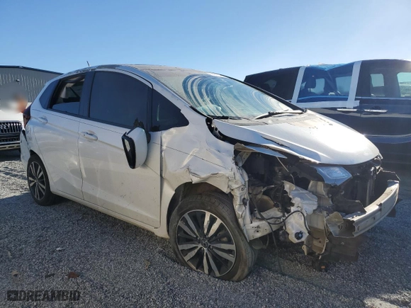 2018 Honda Fit EX-L with VIN 3HGGK5H95JM713274, listed as a Copart auction lot 74924594 with 167,725 mi miles and Salvage Title. Bid and sale history available at carsss.com. Image 4.