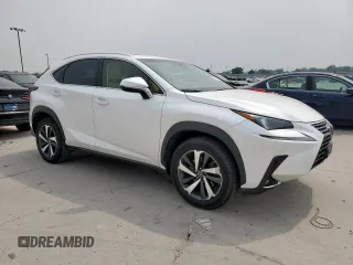 2018 Lexus NX 300 z VIN JTJBARBZ8J2169692, wystawiony jako Copart lot #57129815 z przebiegiem 92 062 mil mil oraz Szkoda całkowita • Salvage title. Historia ofert i sprzedaży dostępna na DreamBid. Obrazek 4.