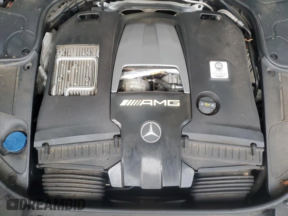 2018 Mercedes-Benz S 63 AMG with VIN WDDUG8JB2JA343602, listed as a Copart auction lot 84506804 with 103,928 mi miles and Salvage title. Bid and sale history available at DreamBid. Image 12.