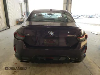 2024 BMW 2 Series M240i xDrive with VIN 3MW53CM07R8E66520, listed as a Copart auction lot 84655474 with 6,176 mi miles and Salvage Title. Bid and sale history available at carsss.com. Image 6.