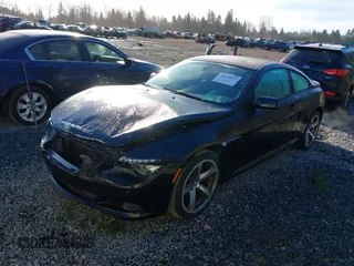 2008 BMW 6 Series 650i with VIN WBAEA53538CV90709, listed as a IAAI auction lot 41678425 with 104,825 mi miles. Bid and sale history available at carsss.com. Image 2.