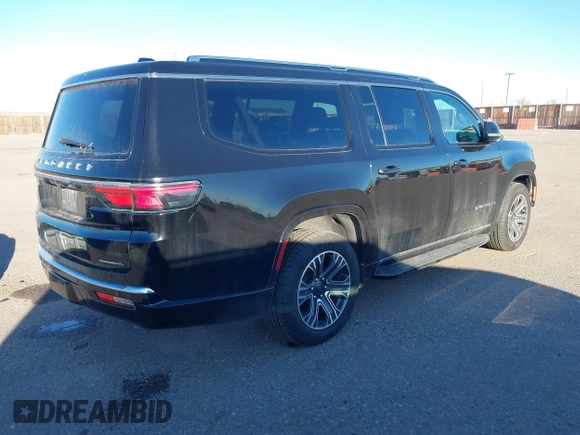2023 Jeep Wagoneer Series II with VIN 1C4SJSBP2PS549290, listed as a IAAI auction lot 41034356 with 47,444 mi miles and . Bid and sale history available at DreamBid. Image 4.