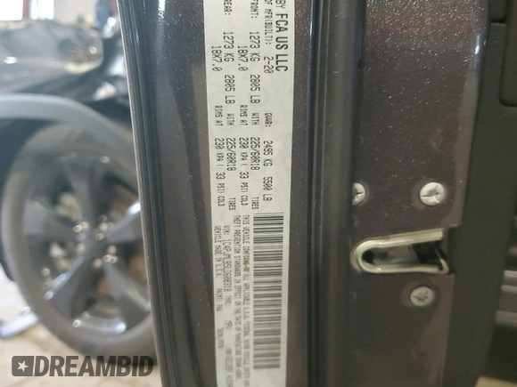 2020 Jeep Cherokee Altitude z VIN 1C4PJMLB5LD608318, wystawiony jako Copart lot #55660845 z przebiegiem 56 394 mil mil oraz Szkoda całkowita • Salvage title. Historia ofert i sprzedaży dostępna na DreamBid. Obrazek 13.