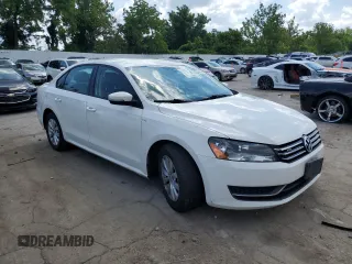 2013 Volkswagen Passat Wolfsburg Edition with VIN 1VWAH7A35DC140531, listed as a Copart auction lot 63441455 with 135,946 mi miles and Salvage title. Bid and sale history available at DreamBid. Image 4.