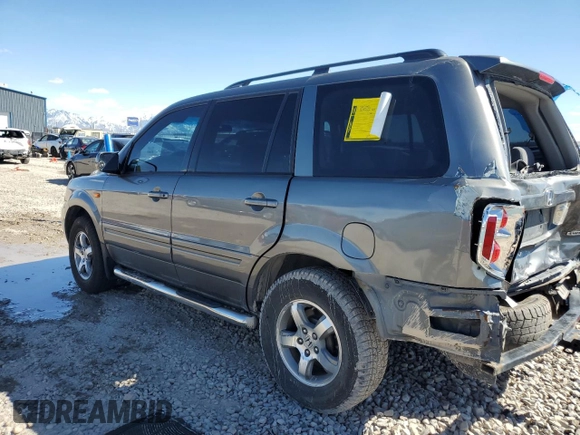 2007 Honda Pilot EX with VIN 2HKYF18437H540082, listed as a Copart auction lot 49068285 with 180,679 mi miles and Salvage Title. Bid and sale history available at DreamBid. Image 2.