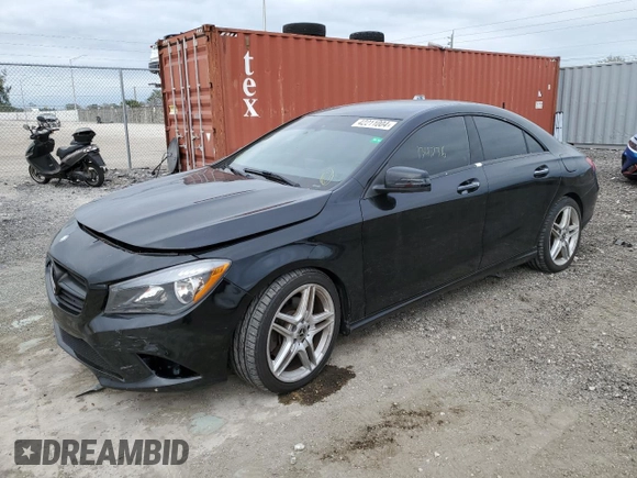 2015 Mercedes-Benz CLA 250 with VIN WDDSJ4EB4FN205524, listed as a Copart auction lot 42211004 with 134,736 mi miles and . Bid and sale history available at DreamBid. Image 1.