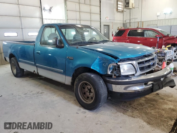 1997 Ford F-150 with VIN 1FTDF1763VLB43465, listed as a Copart auction lot 60018763 with 194,139 mi miles and Non repairable. Bid and sale history available at DreamBid. Image 4.