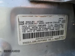 2005 Mitsubishi Lancer ES with VIN JA3AJ26E85U051230, listed as a Copart auction lot 75850604 with 152,743 mi miles and Salvage Title. Bid and sale history available at carsss.com. Image 12.