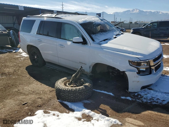 2019 Chevrolet Tahoe LT with VIN 1GNSKBKC3KR295753, listed as a Copart auction lot 45107755 with 0 mi miles and Salvage Title. Bid and sale history available at carsss.com. Image 4.