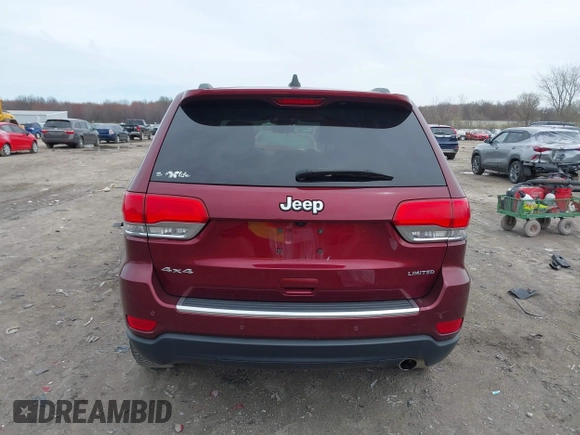 2018 Jeep Grand Cherokee Limited with VIN 1C4RJFBG8JC487711, listed as a IAAI auction lot 41966388 with 110,512 mi miles and . Bid and sale history available at DreamBid. Image 16.