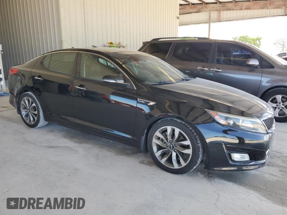 2014 Kia Optima SX Turbo with VIN 5XXGR4A64EG295446, listed as a Copart auction lot 61931635 with 142,040 mi miles and Clean title. Bid and sale history available at DreamBid. Image 4.