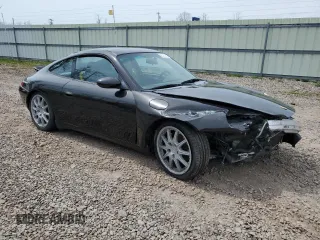 2001 Porsche 911 Carrera with VIN WP0AA29951S623229, listed as a Copart auction lot 55131005 with 122,705 mi miles and Salvage Title. Bid and sale history available at carsss.com. Image 4.