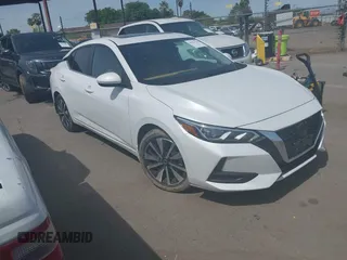 2022 Nissan Sentra SV with VIN 3N1AB8CVXNY295869, listed as a IAAI auction lot 41976310 with 16,126 mi miles and . Bid and sale history available at DreamBid. Image 1.