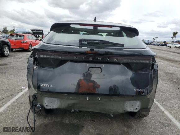 2023 Nissan ARIYA PREMIERE with VIN JN1BF0BA7PM410961, listed as a Copart auction lot 48062515 with 17,340 mi miles and Salvage Title. Bid and sale history available at carsss.com. Image 6.