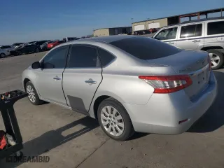 2014 Nissan Sentra S with VIN 3N1AB7AP7EY222750, listed as a Copart auction lot 49736455 with 126,273 mi miles and Salvage Title. Bid and sale history available at carsss.com. Image 2.