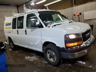 2013 GMC Savana Cargo Van with VIN 1GTW7FCA9D1143400, listed as a Copart auction lot 44860895 with 214,827 mi miles and Clean Title. Bid and sale history available at carsss.com. Image 4.