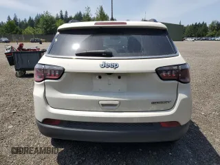 2020 Jeep Compass Sport with VIN 3C4NJCAB0LT170225, listed as a Copart auction lot 60367345 with 84,370 mi miles and Salvage title. Bid and sale history available at DreamBid. Image 6.