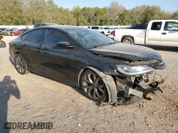 2016 Chrysler 200 S with VIN 1C3CCCBG1GN146800, listed as a Copart auction lot 74619814 with 100,454 mi miles and Salvage Title. Bid and sale history available at carsss.com. Image 4.