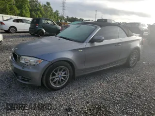 2011 BMW 1 Series 128i with VIN WBAUN1C58BVH83221, listed as a Copart auction lot 51919215 with 0 mi miles and Salvage Title. Bid and sale history available at carsss.com. Image 1.