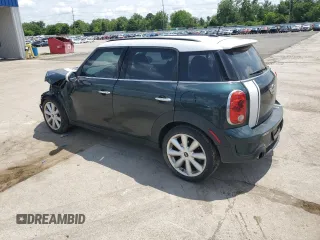 2013 MINI Countryman S with VIN WMWZC3C58DWP21965, listed as a Copart auction lot 61161735 with 142,797 mi miles and Salvage title. Bid and sale history available at DreamBid. Image 2.