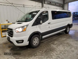 2020 Ford Transit Passenger XL with VIN 1FBAX2Y80LKA09896, listed as a Copart auction lot 41424575 with 57,862 mi miles and Clean Title. Bid and sale history available at DreamBid. Image 1.