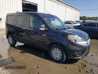 2017 Ram ProMaster City Cargo Tradesman SLT with VIN ZFBERFBB0H6E11846, listed as a Copart auction lot 70185354 with 119,302 mi miles and Clean Title. Bid and sale history available at DreamBid. Image 4.