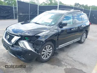 2016 Nissan Pathfinder Platinum with VIN 5N1AR2MM8GC663596, listed as a IAAI auction lot 42133436 with 164,133 mi miles and . Bid and sale history available at DreamBid. Image 2.