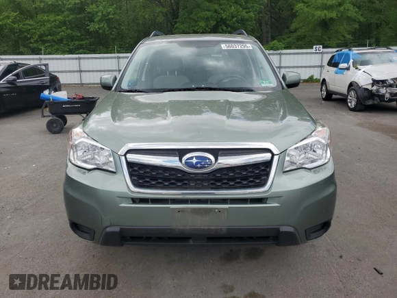 2014 Subaru Forester Premium with VIN JF2SJAEC0EH447775, listed as a Copart auction lot 56037295 with 136,318 mi miles and Clean Title. Bid and sale history available at DreamBid. Image 5.