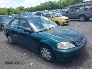 1999 Honda Civic VP z VIN 2HGEJ6612XH528572, wystawiony jako IAAI lot #42342480 z przebiegiem 272 788 mil mil oraz . Historia ofert i sprzedaży dostępna na DreamBid. Obrazek 1.