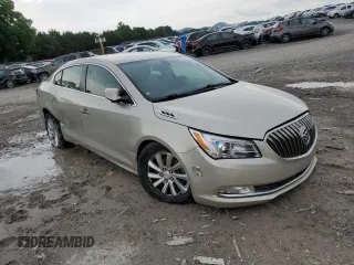 2015 Buick LaCrosse Leather with VIN 1G4GB5G3XFF198822, listed as a Copart auction lot 56388614 with 81,320 mi miles and Salvage Title. Bid and sale history available at carsss.com. Image 4.