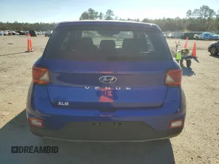 2024 Hyundai Venue SE with VIN KMHRB8A33RU332539, listed as a Copart auction lot 87899845 with 7,517 mi miles and Salvage Title. Bid and sale history available at DreamBid. Image 6.