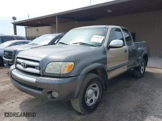 2005 Toyota Tundra SR5 with VIN 5TBBT44155S468278, listed as a IAAI auction lot 41808354 with 318,961 mi miles. Bid and sale history available at carsss.com. Image 2.