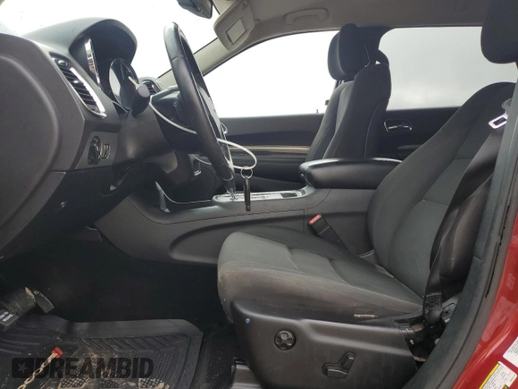 2013 Dodge Durango SXT with VIN 1C4RDHAG4DC692743, listed as a Copart auction lot 56651175 with 176,949 mi miles and Clean title. Bid and sale history available at DreamBid. Image 7.