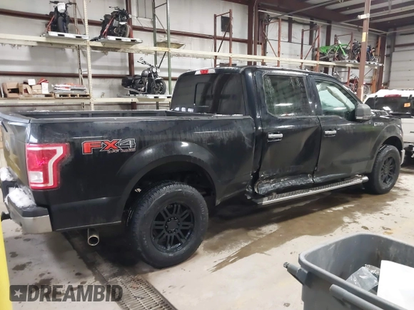 2016 Ford F-150 XLT with VIN 1FTFW1EF2GFA77374, listed as a IAAI auction lot 41352961 with 133,186 mi miles. Bid and sale history available at carsss.com. Image 4.
