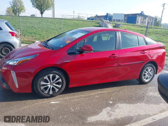 2020 Toyota Prius LE with VIN JTDL9RFU8L3019030, listed as a IAAI auction lot 41973490 with 58,361 mi miles and . Bid and sale history available at DreamBid. Image 14.