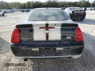 2007 Chevrolet Monte Carlo SS with VIN 2G1WL15C679156630, listed as a Copart auction lot 77870894 with 128,037 mi miles and Non Repairable. Bid and sale history available at carsss.com. Image 6.